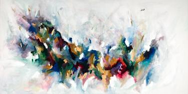 Print of Abstract Expressionism Language Paintings by Thien Nguyen
