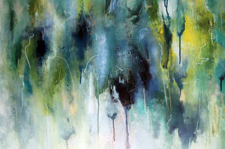 Original Abstract Landscape Painting by Thien Nguyen