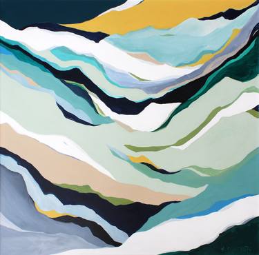 Print of Abstract Landscape Paintings by Thien Nguyen