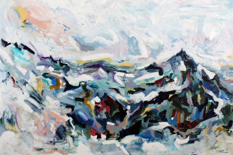 Original Other Abstract Painting by Thien Nguyen