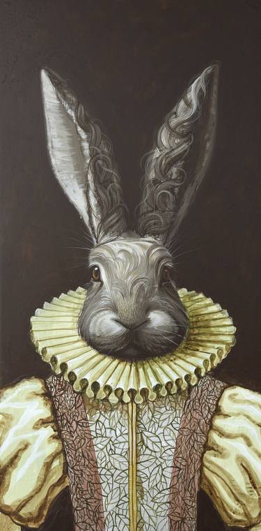 Original Contemporary Animal Painting by Carlos Gamez De Francisco
