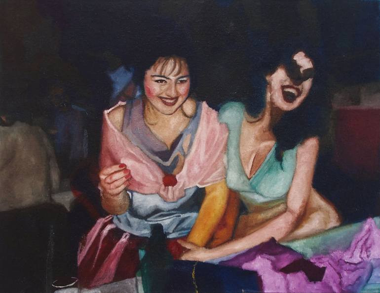 Secrets Painting by Andrew Battye | Saatchi Art