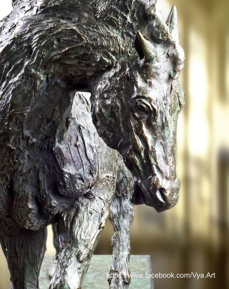 Bronze Horse Sculpture Bronze Sculpture Figurine sculpt Horse bronze Sculpture Equestrian Figurine pony bronze Horse bronze Sculptured horse - Print