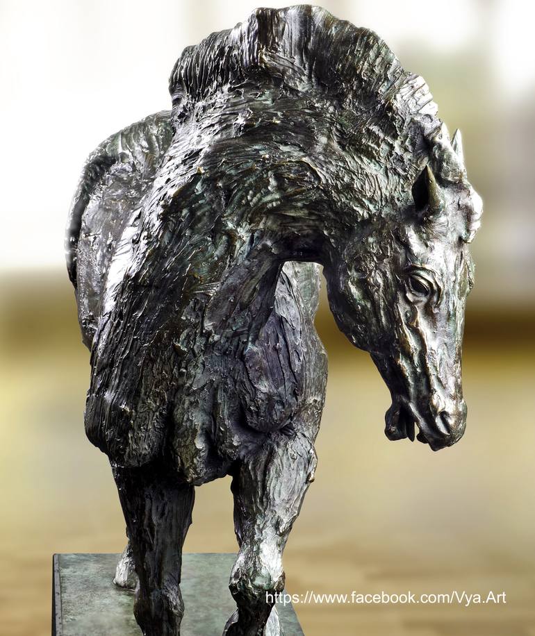 Original Figurative Animal Sculpture by Vya Vya