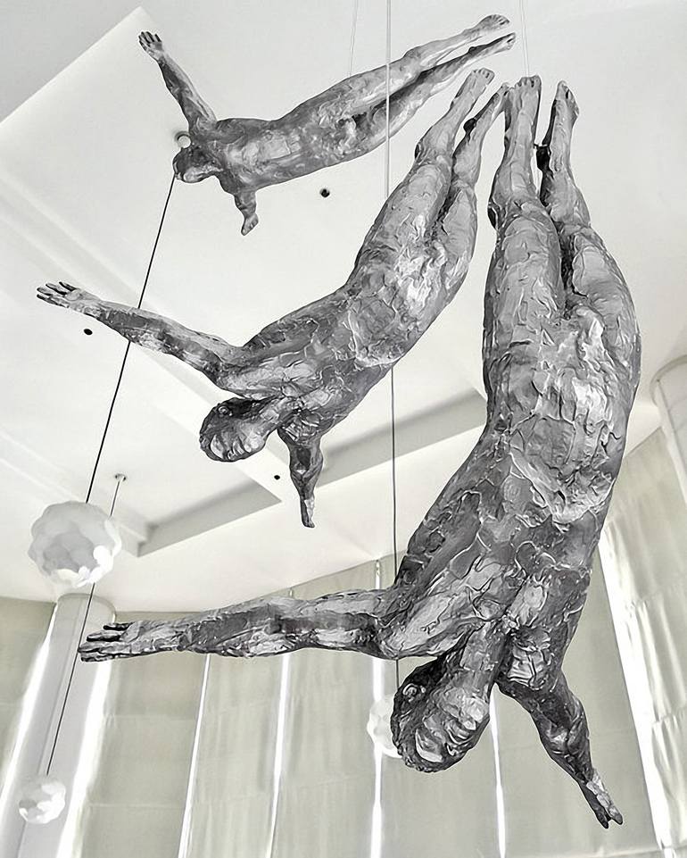 Original Figurative Sports Sculpture by Vya vya