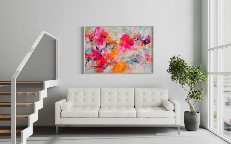 Original Modern Abstract Painting by B Midnight
