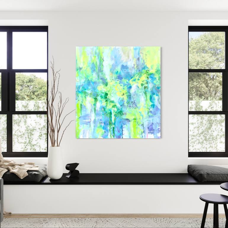 Original Abstract Nature Painting by B Midnight