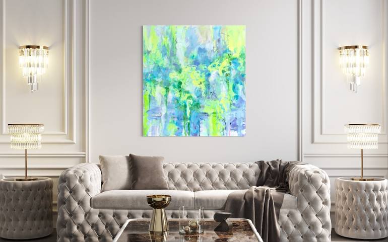 Original Abstract Nature Painting by B Midnight