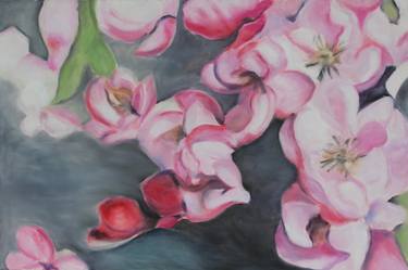 Original Floral Paintings by B Midnight