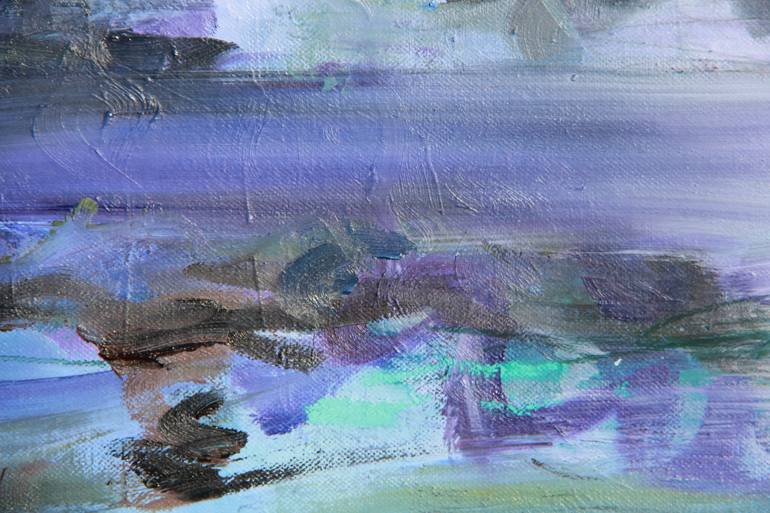 Original Abstract Landscape Painting by B Midnight