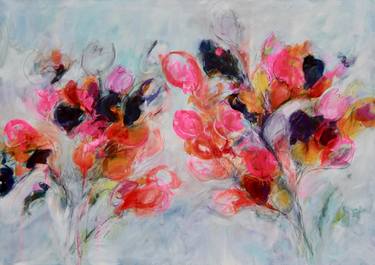 Original Floral Paintings by B Midnight