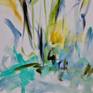 I had to paint this from memory. In my first year in Paris the flowers in the Jardin du Luxembourg were all yellow. I am not sure but it looks like they do it every year in a different color. Now all the parks in Paris are closed since many weeks.Very sad in a city where you barely find any green. This is a reminiscent of lively days - hopefully soon to be back.