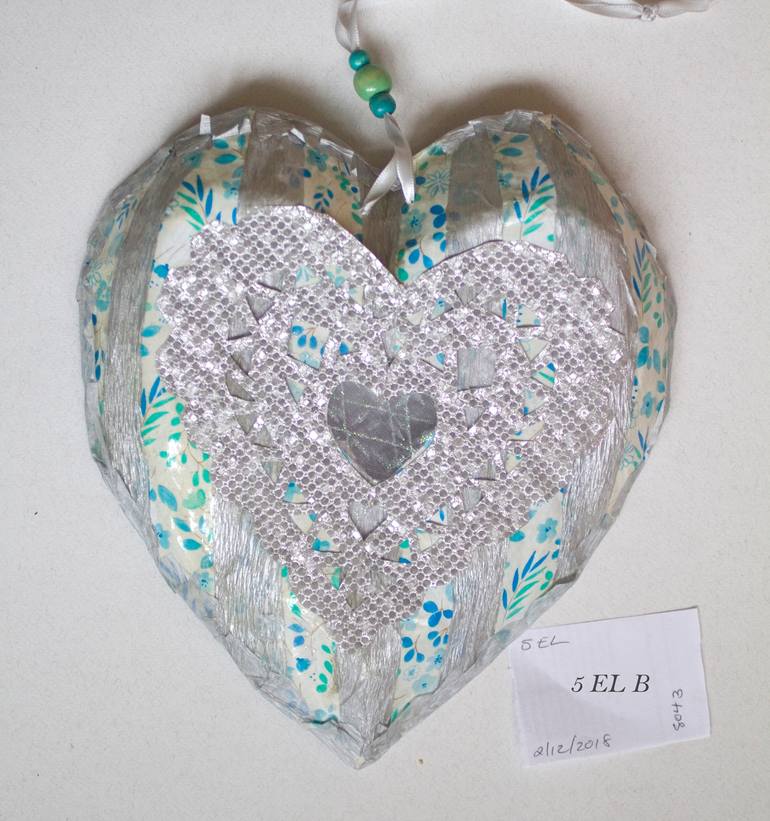 Original Conceptual Love Sculpture by Mary C Legg