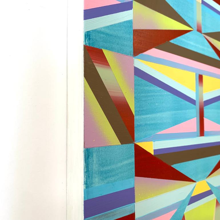 Original Conceptual Abstract Painting by Elyce Abrams