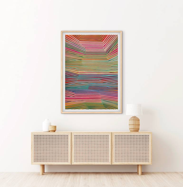 Original Contemporary Abstract Painting by Elyce Abrams