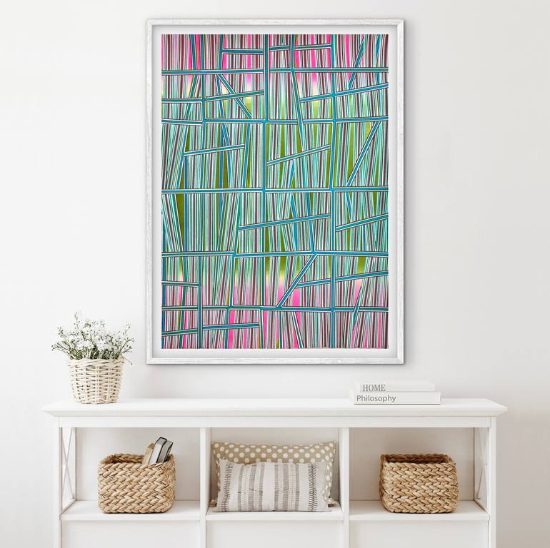 Original Contemporary Abstract Painting by Elyce Abrams