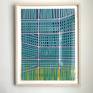 Example of work on paper framed. sold unframed