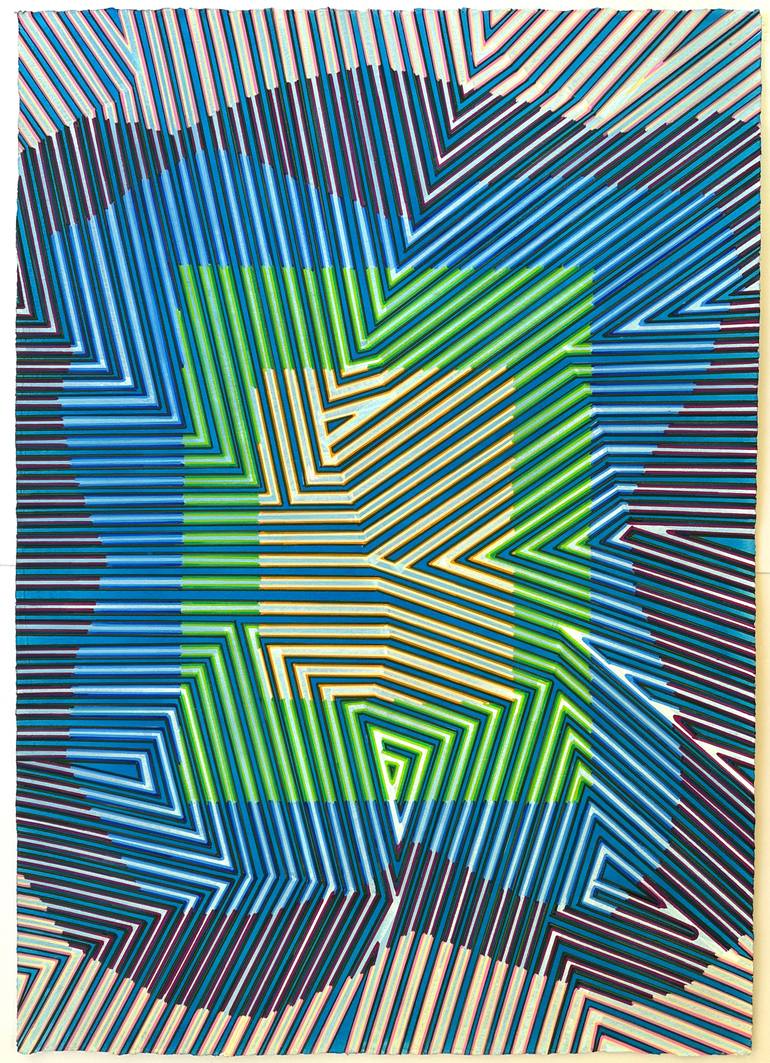 Original Contemporary Abstract Painting by Elyce Abrams