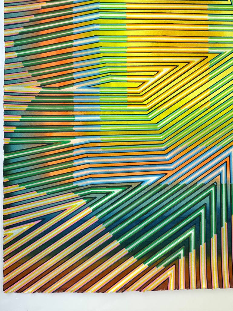 Original Contemporary Abstract Drawing by Elyce Abrams