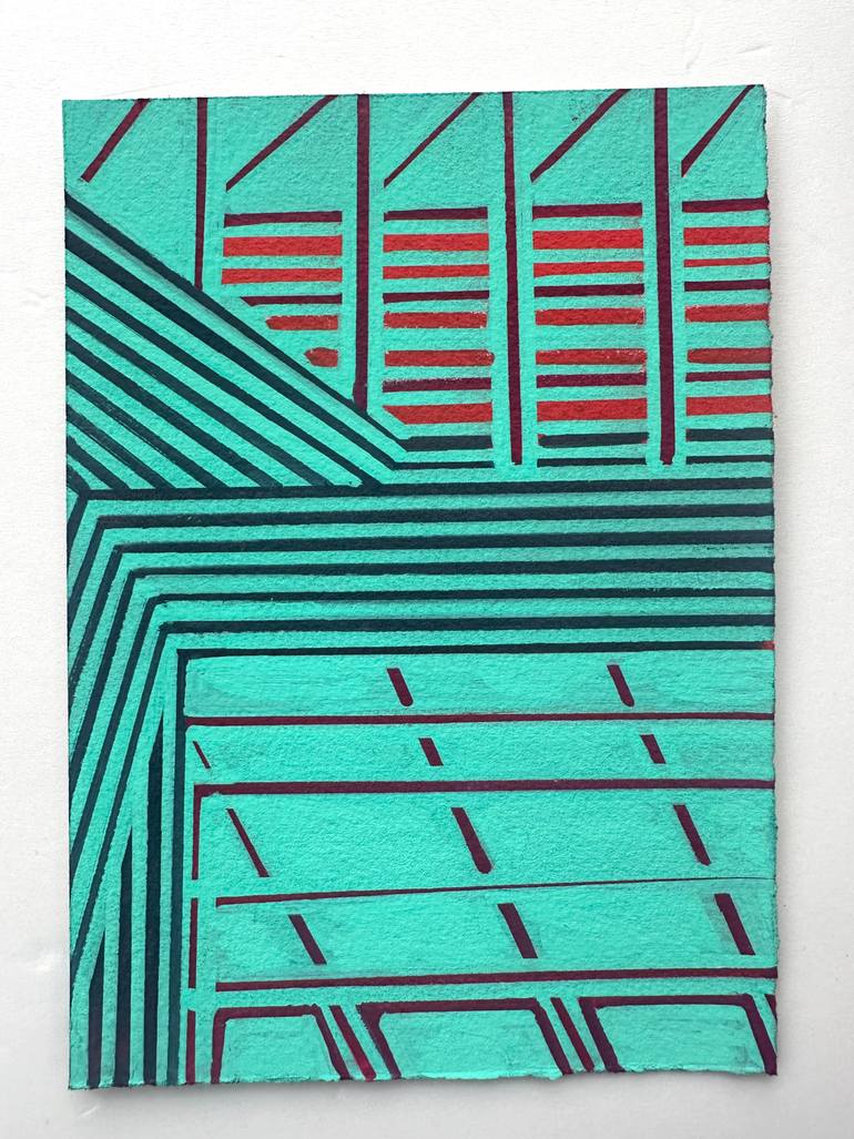 Original Contemporary Abstract Painting by Elyce Abrams