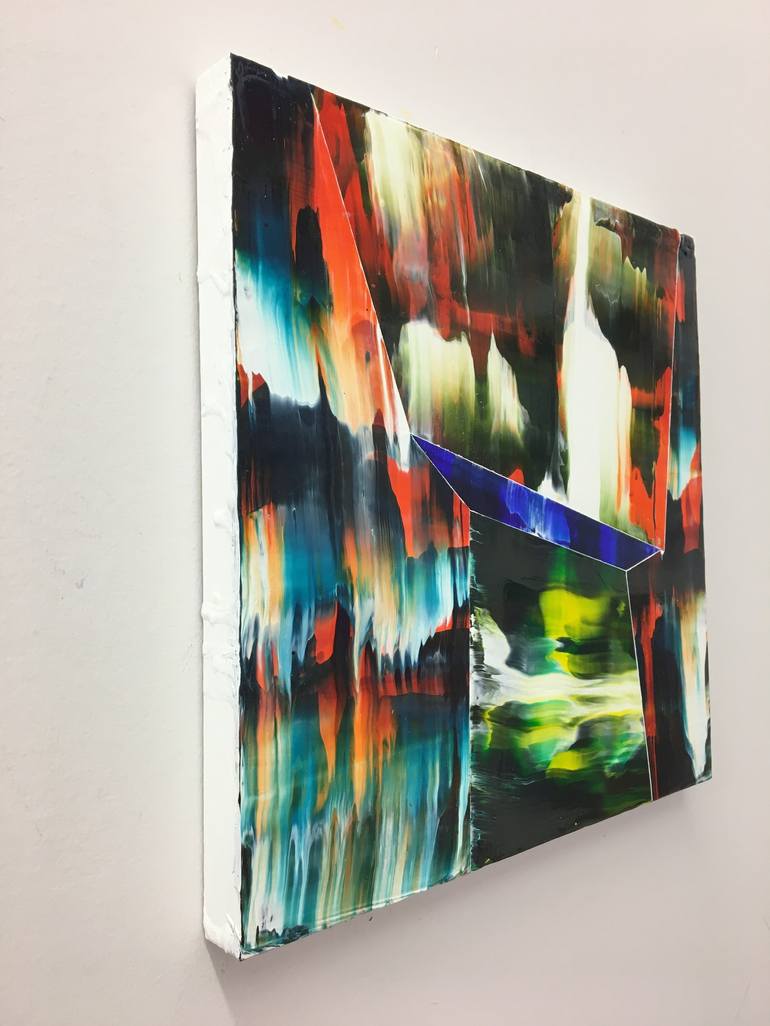 Original Conceptual Abstract Painting by Elyce Abrams