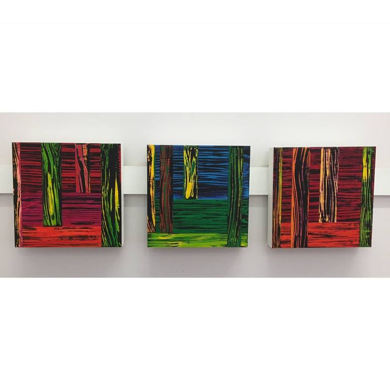 Original Abstract Landscape Painting by Elyce Abrams