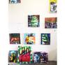 Paintings in my studio