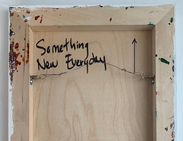 Original Conceptual Abstract Painting by Elyce Abrams