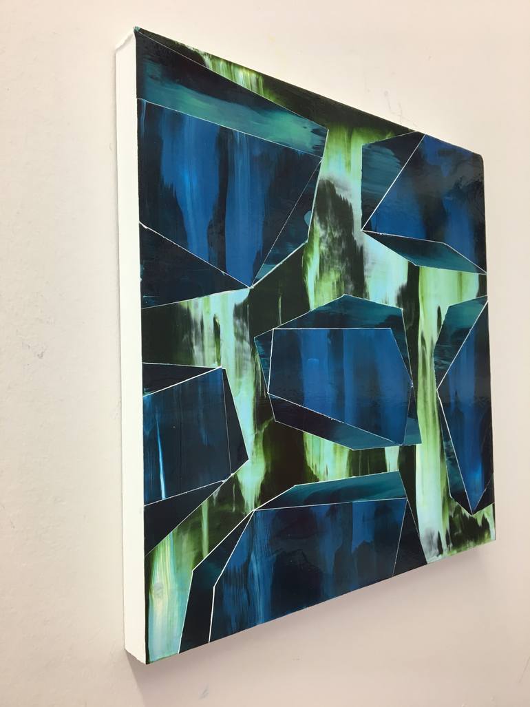 Original Conceptual Abstract Painting by Elyce Abrams