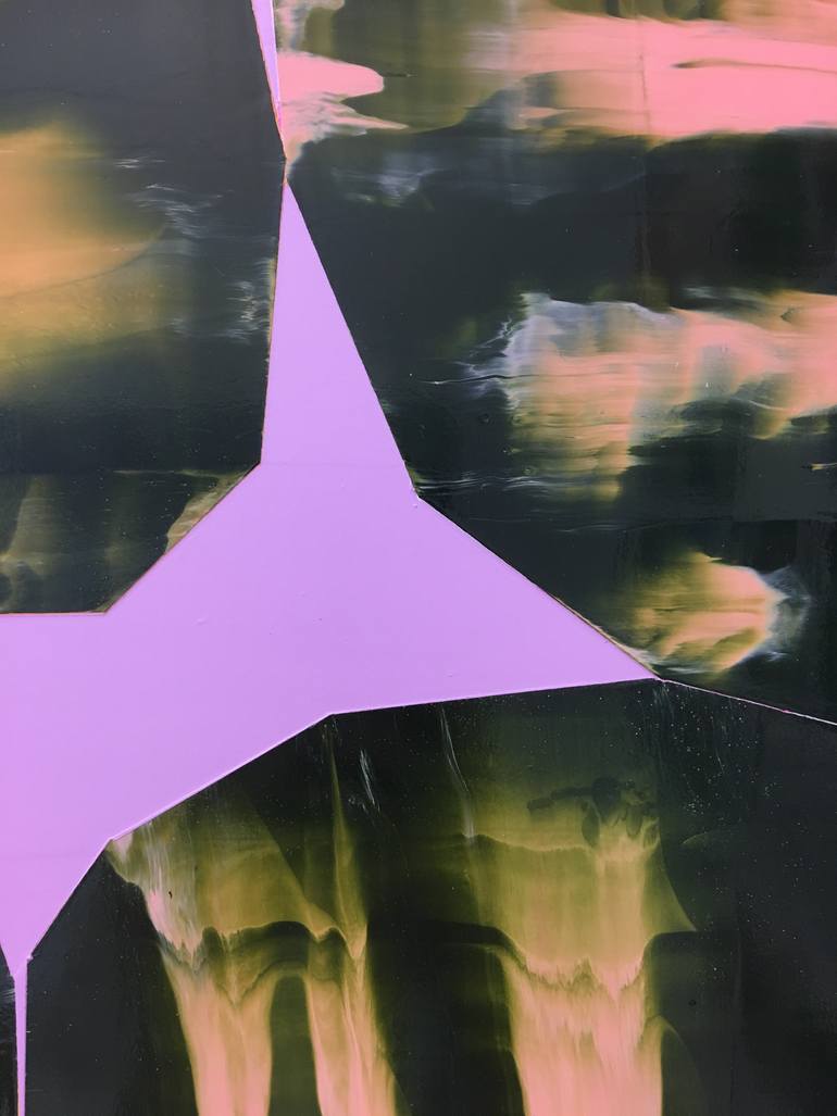 Original Conceptual Abstract Painting by Elyce Abrams