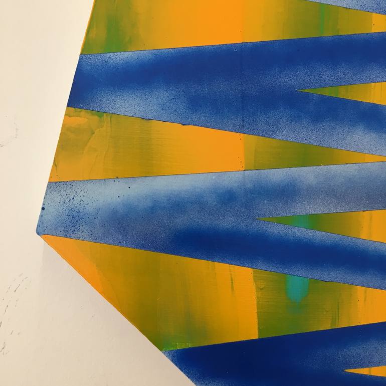 Original Conceptual Abstract Painting by Elyce Abrams