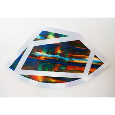 Original Abstract Geometric Paintings by Elyce Abrams