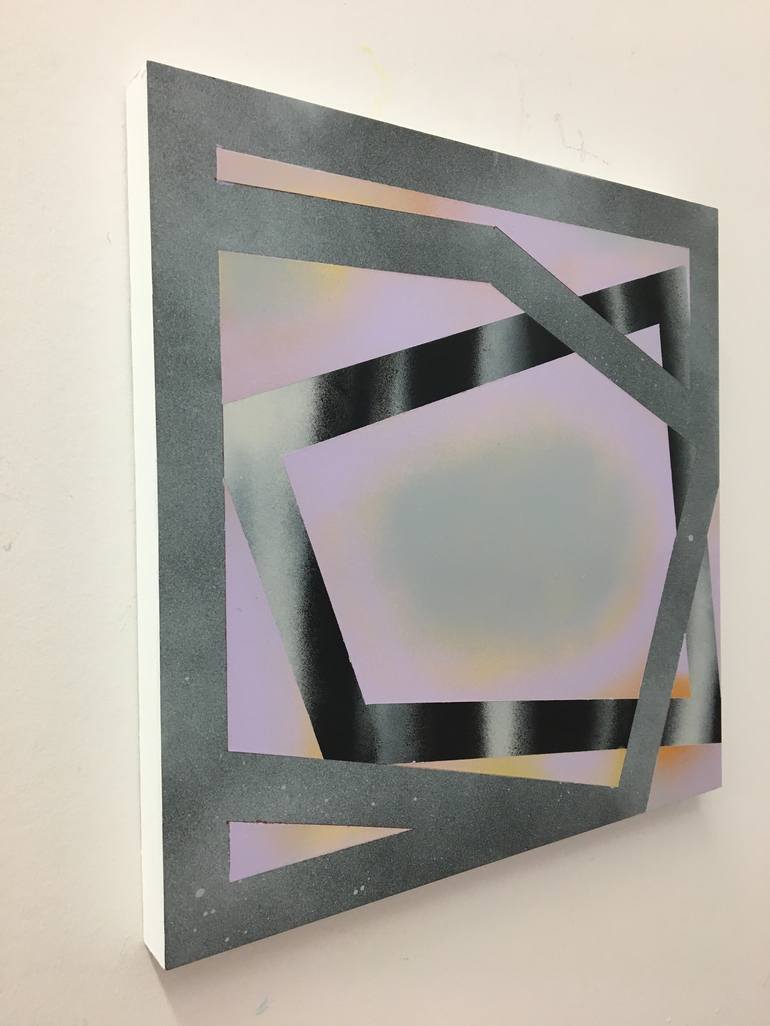 Original Geometric Painting by Elyce Abrams