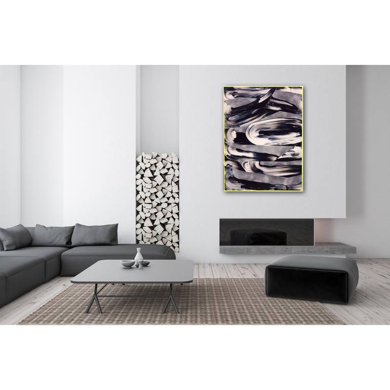 Original Conceptual Abstract Painting by Elyce Abrams