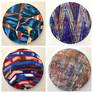 Four paintings together, each listed for sale separately