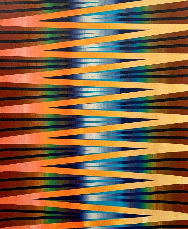 Original Conceptual Abstract Paintings by Elyce Abrams