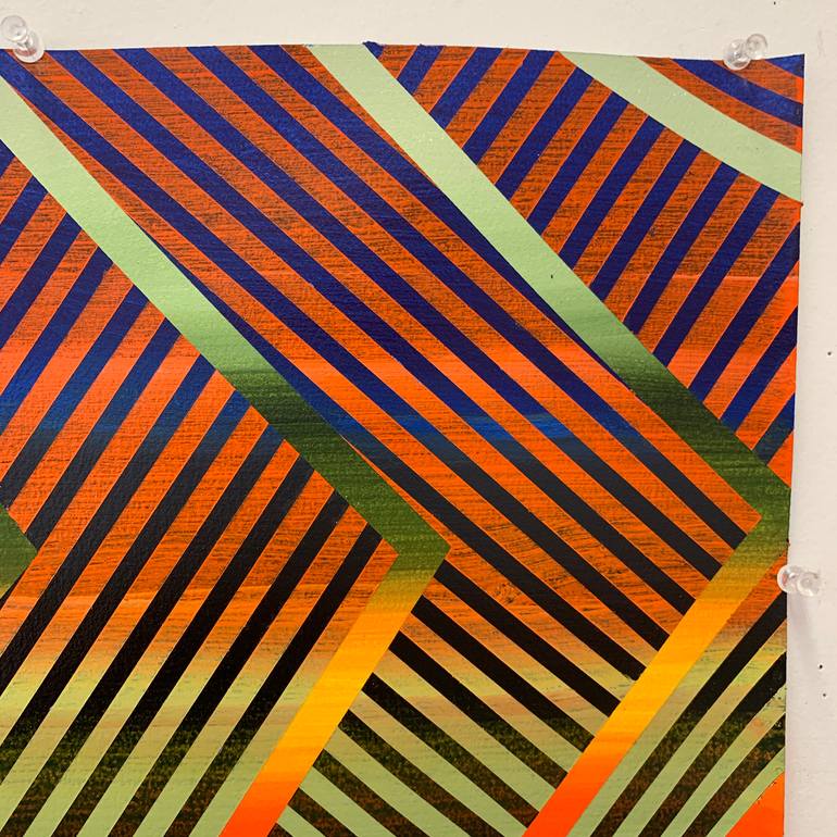 Original Conceptual Abstract Painting by Elyce Abrams