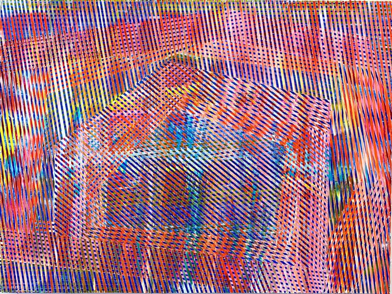 Original Conceptual Abstract Painting by Elyce Abrams