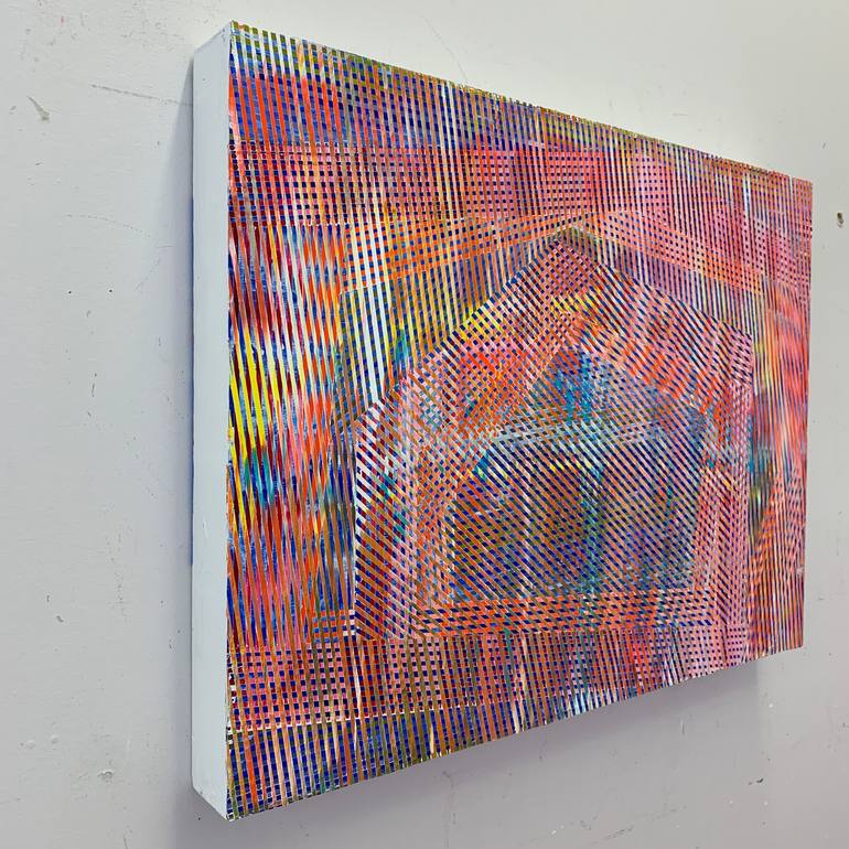 Original Conceptual Abstract Painting by Elyce Abrams