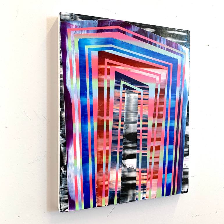Original Conceptual Abstract Painting by Elyce Abrams
