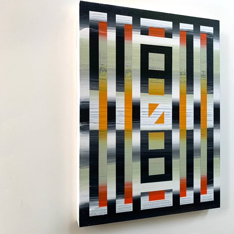 Original Conceptual Abstract Painting by Elyce Abrams