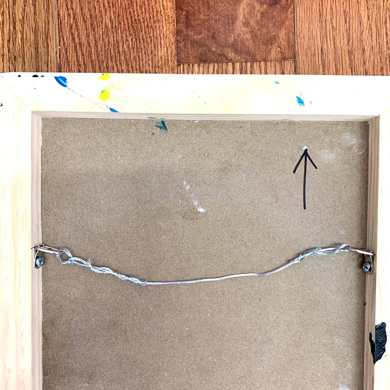 Original Conceptual Abstract Painting by Elyce Abrams