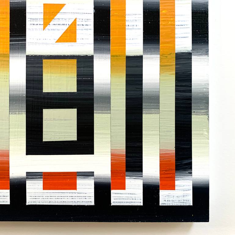 Original Conceptual Abstract Painting by Elyce Abrams