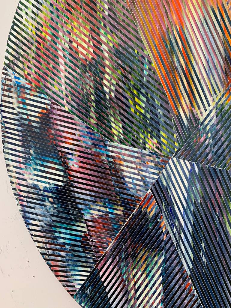 Original Conceptual Abstract Painting by Elyce Abrams
