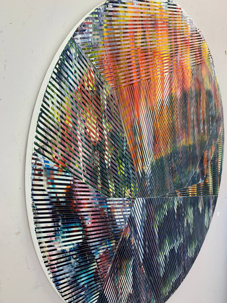 Original Conceptual Abstract Painting by Elyce Abrams