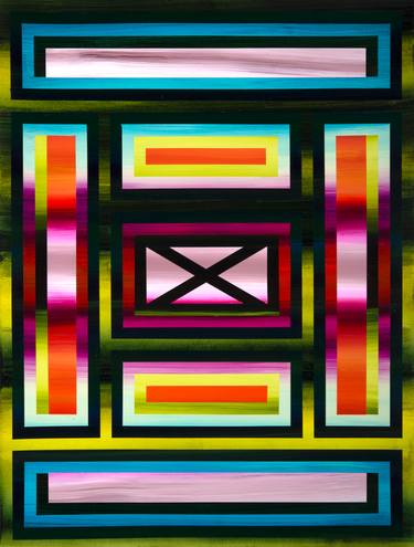 Original Conceptual Abstract Paintings by Elyce Abrams