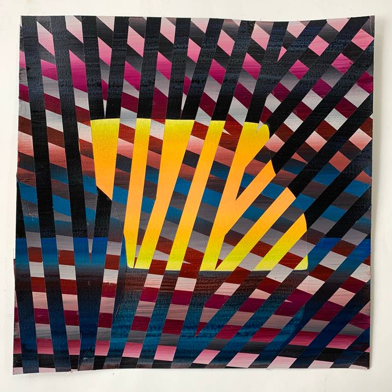 Original Conceptual Abstract Painting by Elyce Abrams