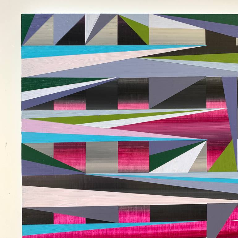 Original Conceptual Abstract Painting by Elyce Abrams