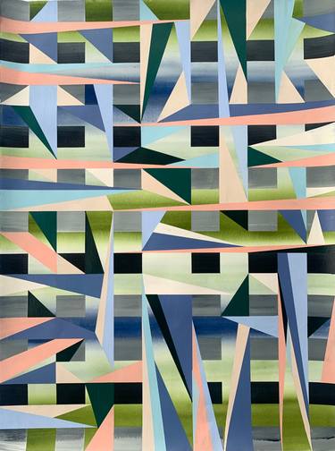 Original Conceptual Abstract Paintings by Elyce Abrams