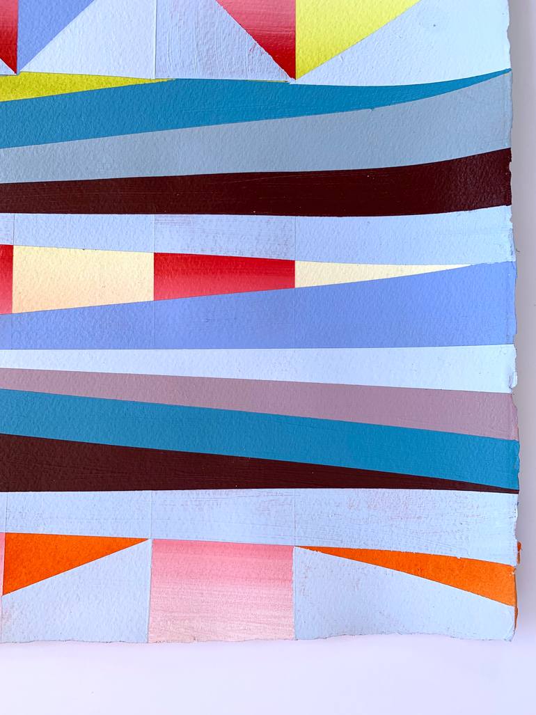 Original Conceptual Abstract Painting by Elyce Abrams